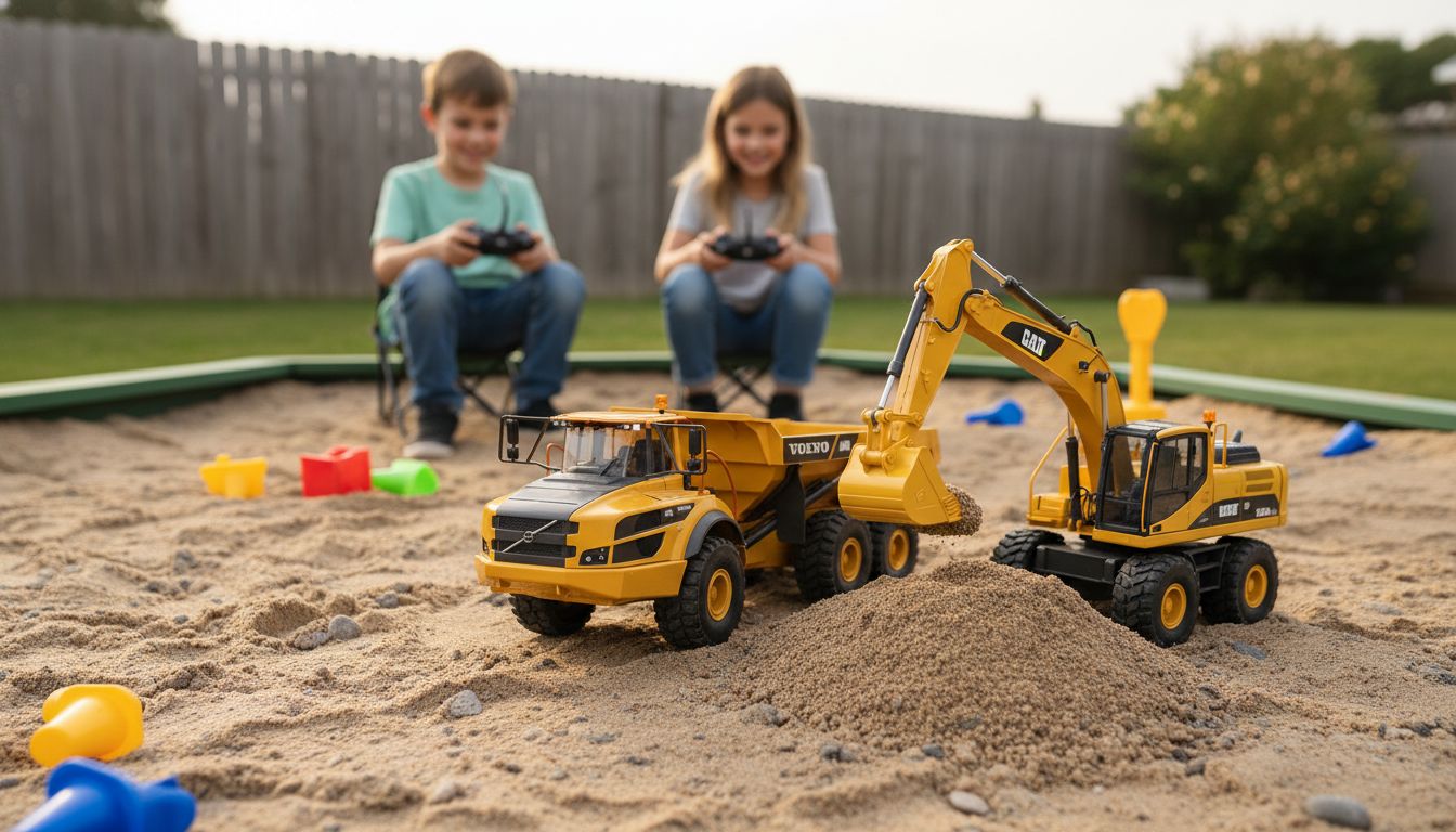 1:20 RC Excavator & Dump Truck Set: Buying & Play Guide