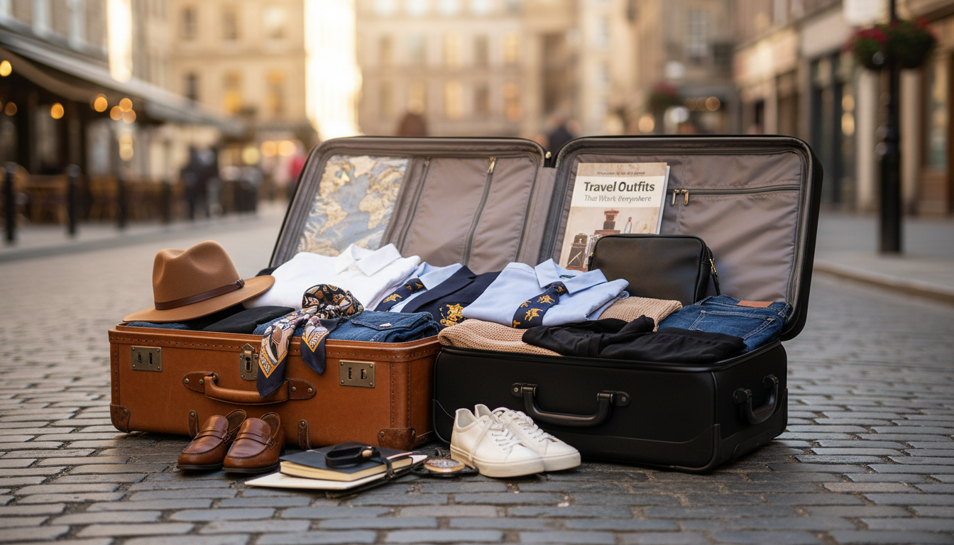 Capsule Travel Outfits: 12 Pieces, Endless Looks