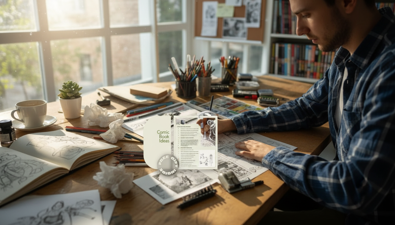 Comic Book Idea Checklist: Story Seeds to Drawing Prompts