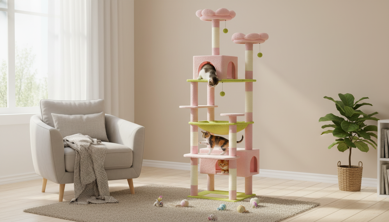Multi-Level Cat Tree Playhouse: Setup, Tips & Picks