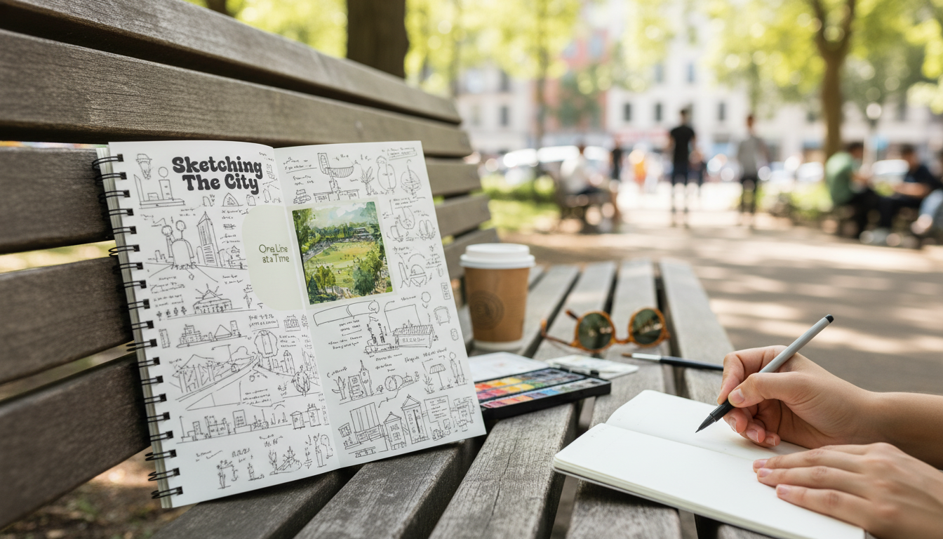 Urban Sketching for Beginners: One Line at a Time