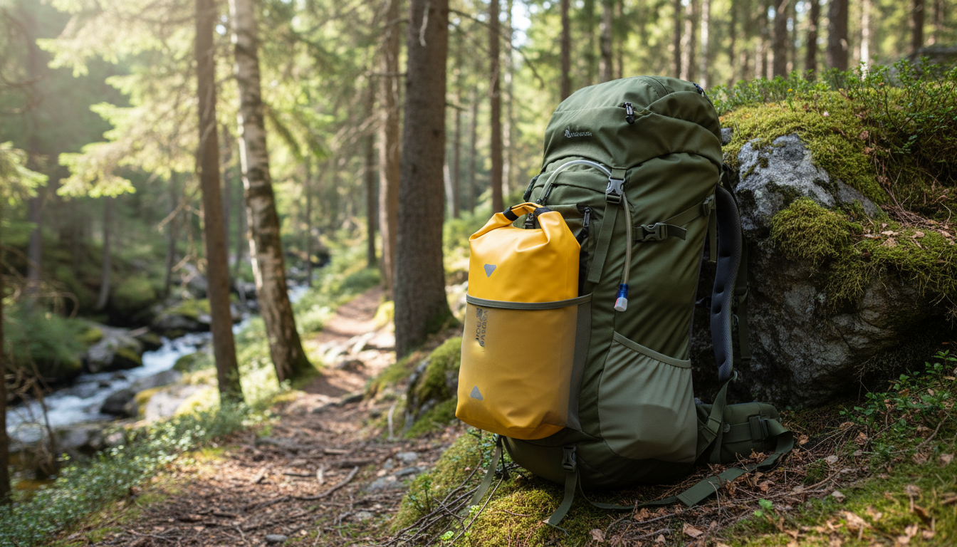 Waterproof Camel Bag with Reflective Stripe: Hydrate Safer