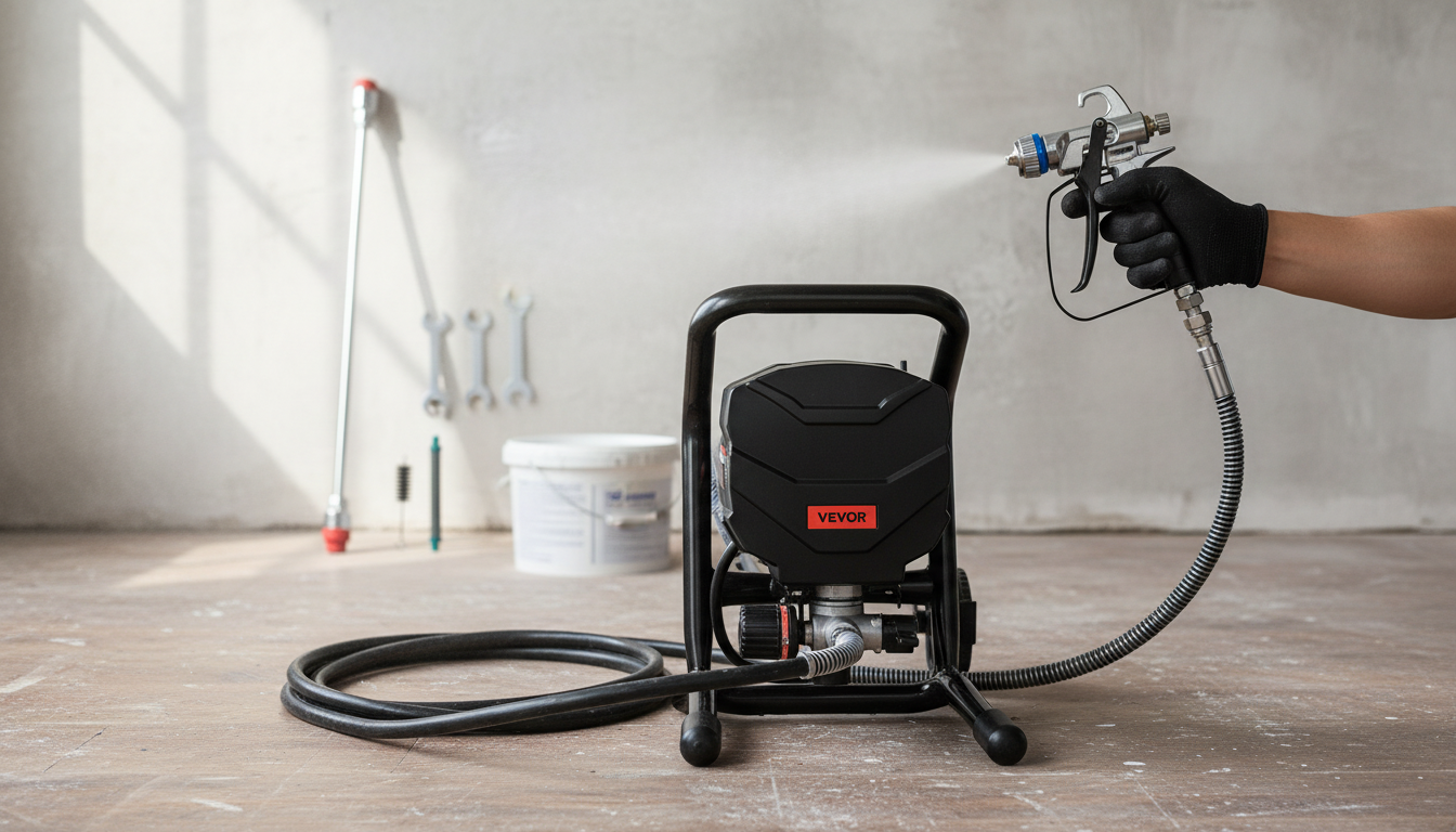 650W Airless Paint Sprayer Guide: 3000 PSI Home Use