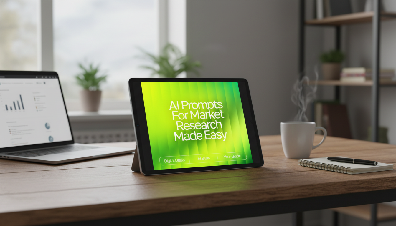 AI Market Research Workflow: Fast Insights for Etsy Sellers