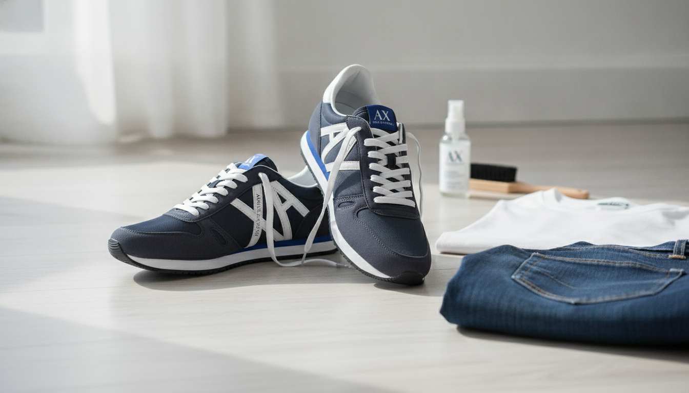Armani Exchange Printed Sneakers: Fit, Style, Care