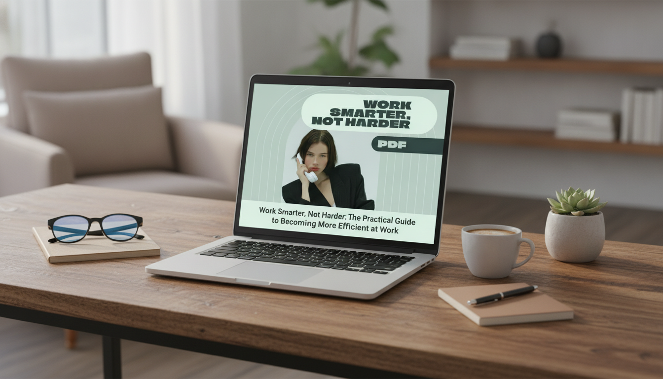 Work Smarter at Work: Deep Focus, Less Rework