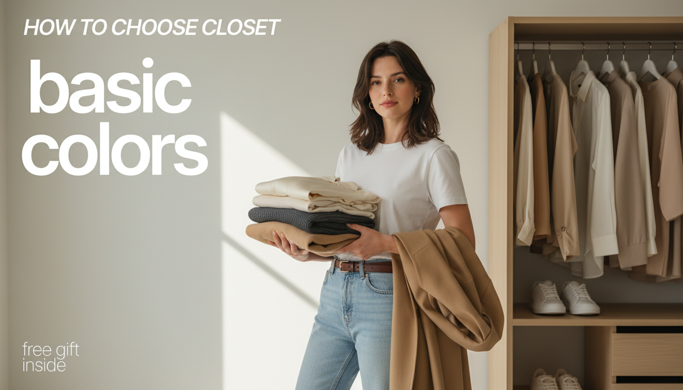 Choose Closet Basic Colors: Neutrals + Accents That Match