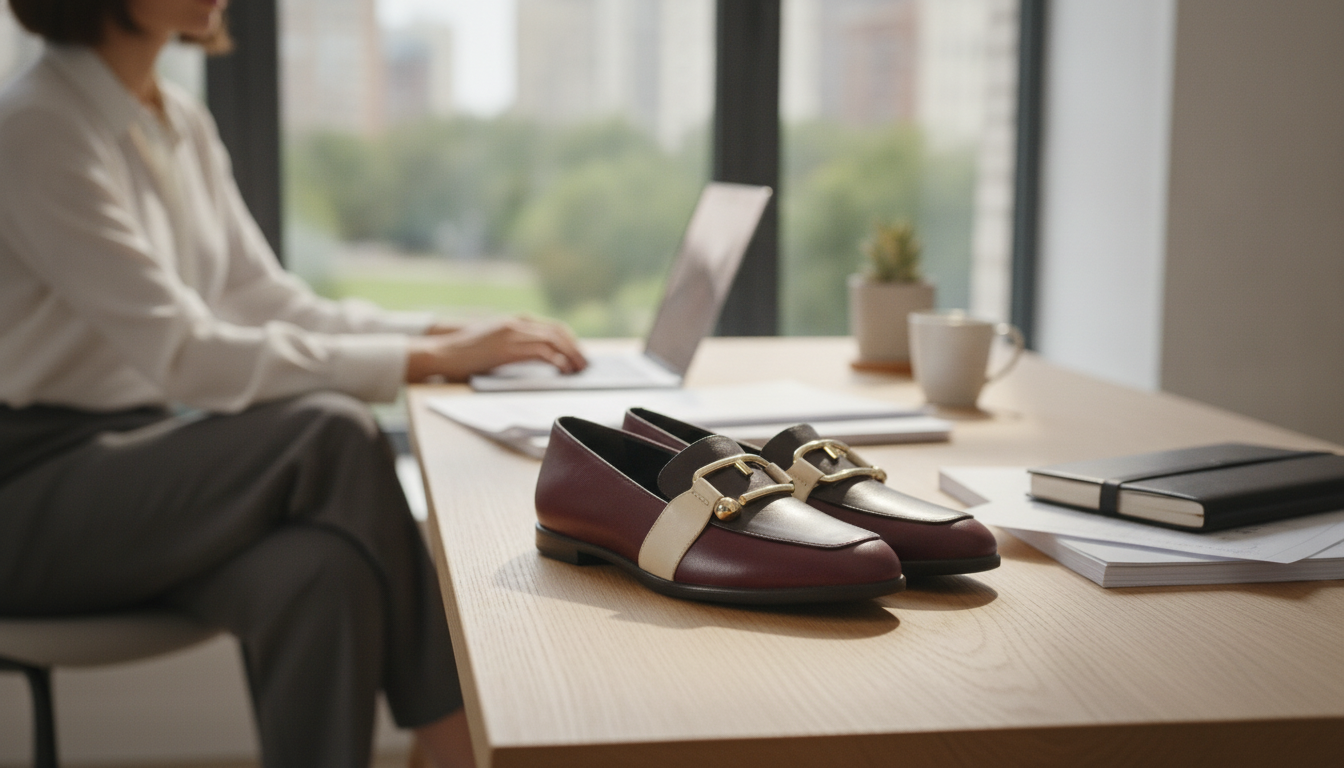 Furla Pointed-Toe Leather Shoes: Sleek, Work-Ready
