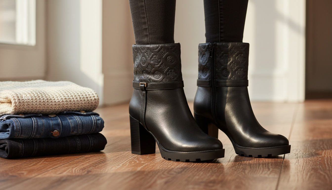 Guess Women’s Black Boots: Versatile Styling & Fit Tips