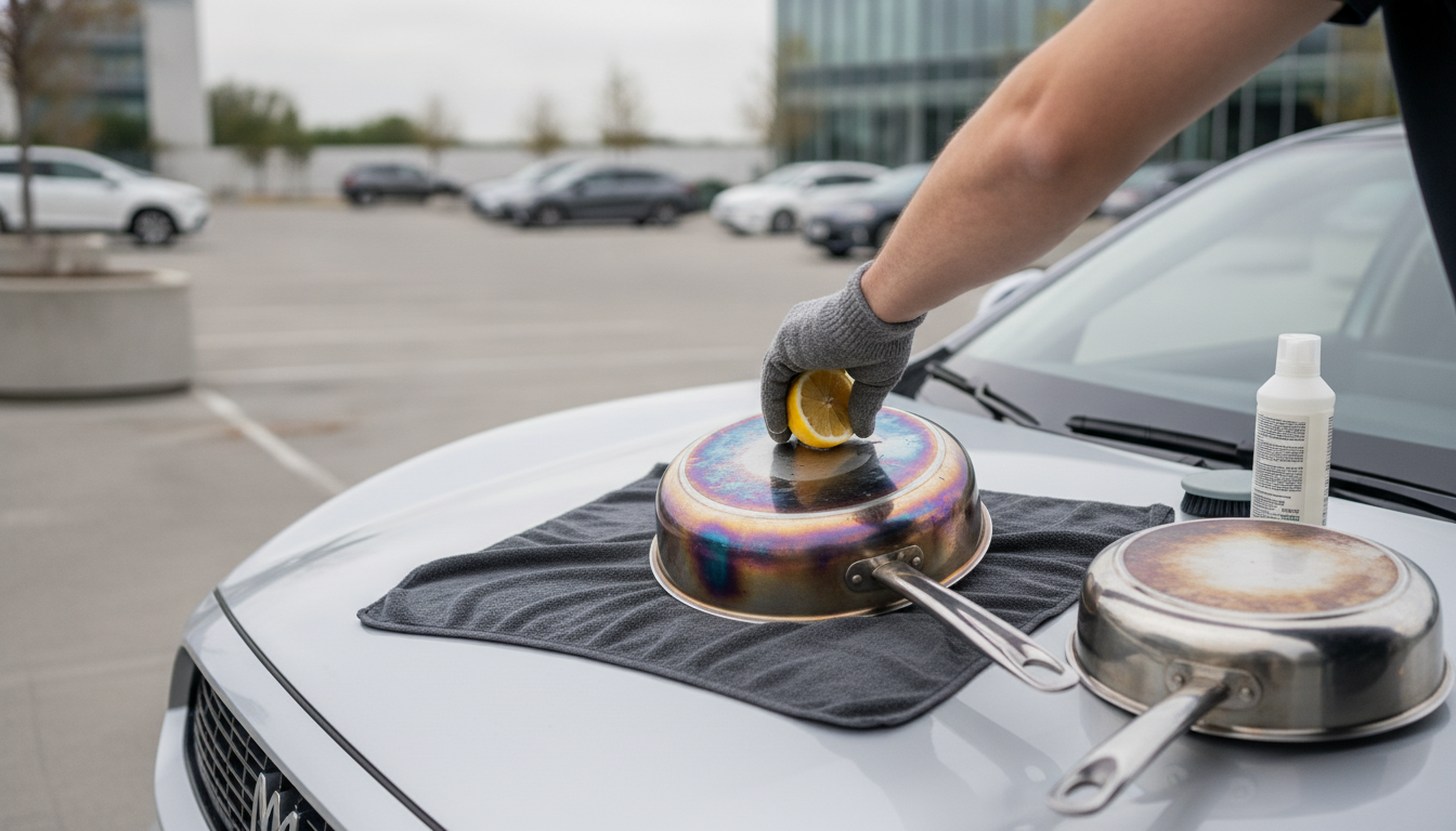 Rainbow Stains on Stainless Steel Pans: Causes & Fixes