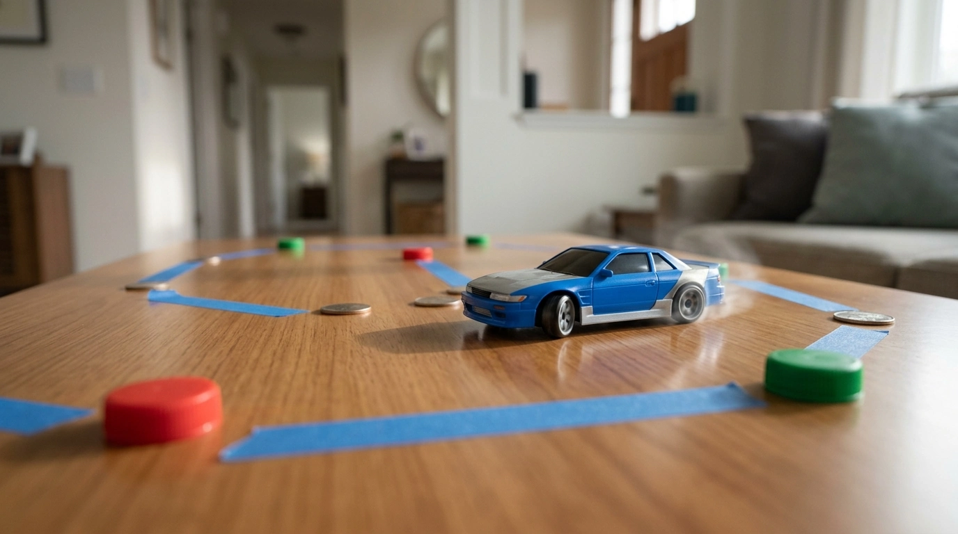 1:64 RC Drift Racing Car Guide: Indoor Slides Made Easy