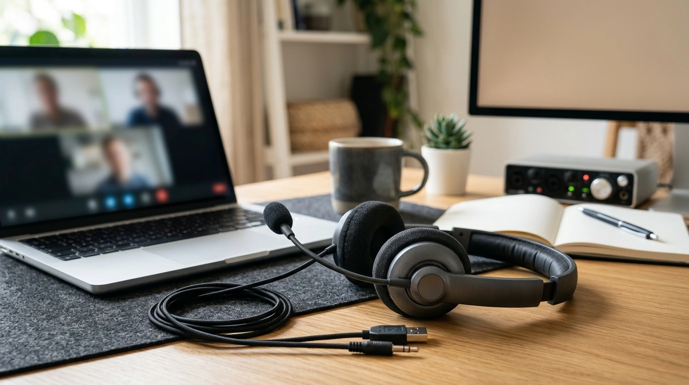 USB & 3.5mm Wired Headset Mic: Setup, Fit, Tips